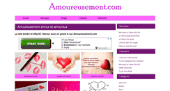 Desktop Screenshot of amoureusement.com